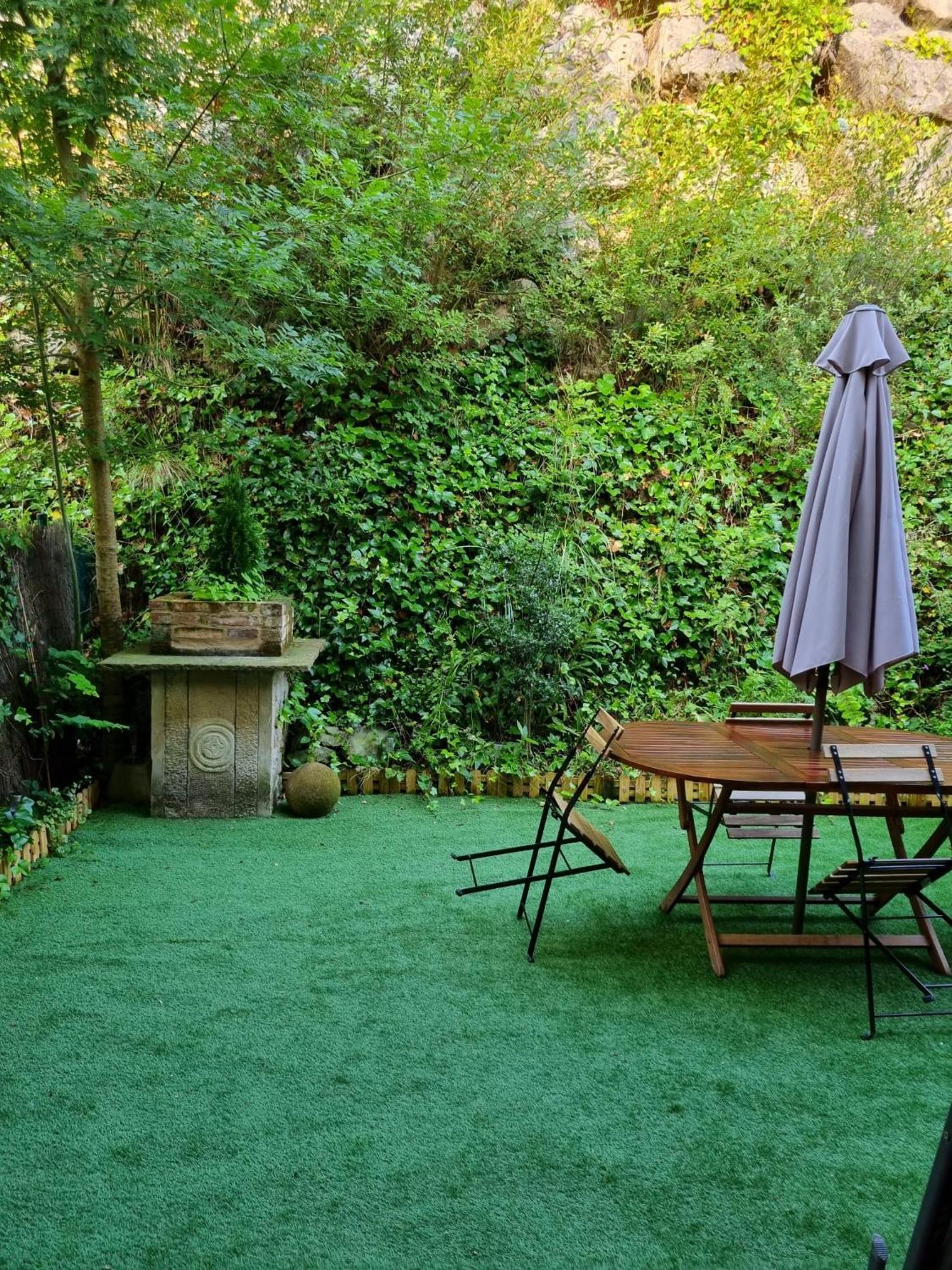 Casa De Claudia Comillas- Jardin Privado - A 10 Metros Del Capricho De Gaudi Eksteriør billede